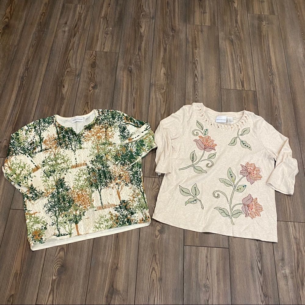 Alfred Dunner Fall Tops Small